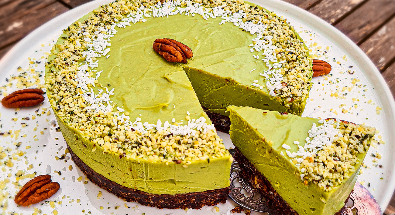 Avocado Rohkosttorte